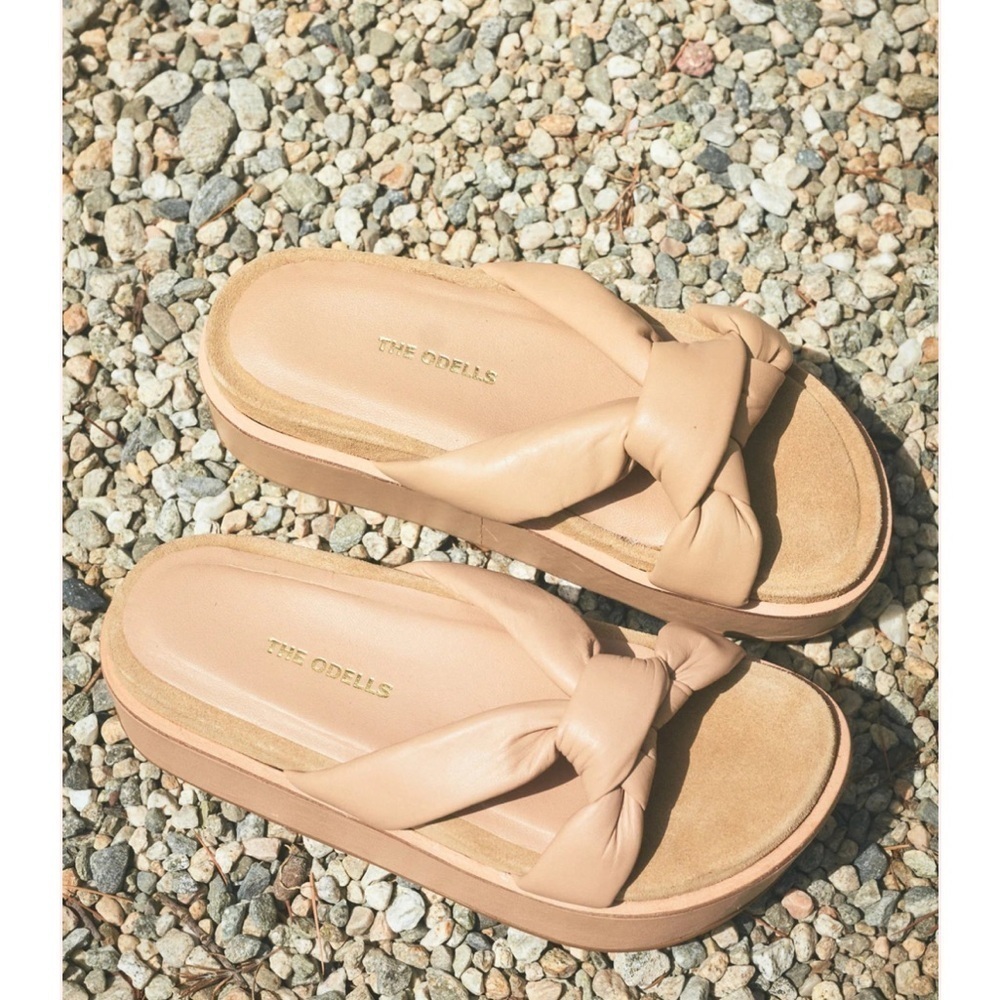 The Odells summer platform puffy slide sandal - Picture 2 of 16